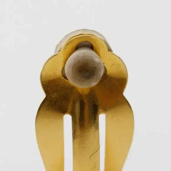 Chanel Cc Logo Clip-On Earrings Metal #209855C15B - Picture 8 of 9